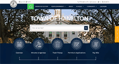 Desktop Screenshot of hamiltonma.gov